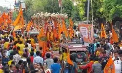 Siliguri celebrates Ram Navami with grand processions; candidates join in
