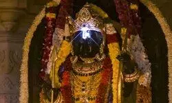 Surya Tilak lights up Ram Lalla Surya Tilak lights up Ram Lalla