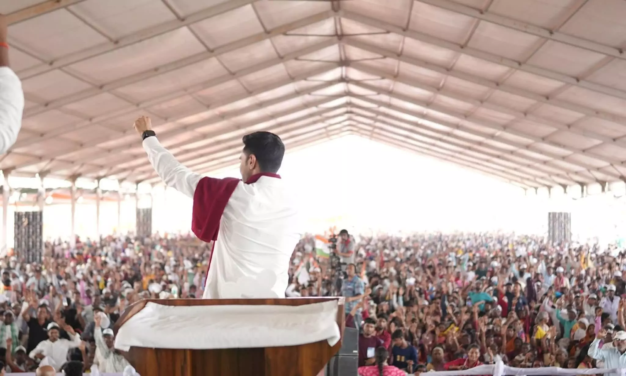 Abhishek highlights state’s dev push; Calls for ‘9–0 sweep’ in Purulia Abhishek highlights state’s dev push; Calls for ‘9–0 sweep’ in Purulia