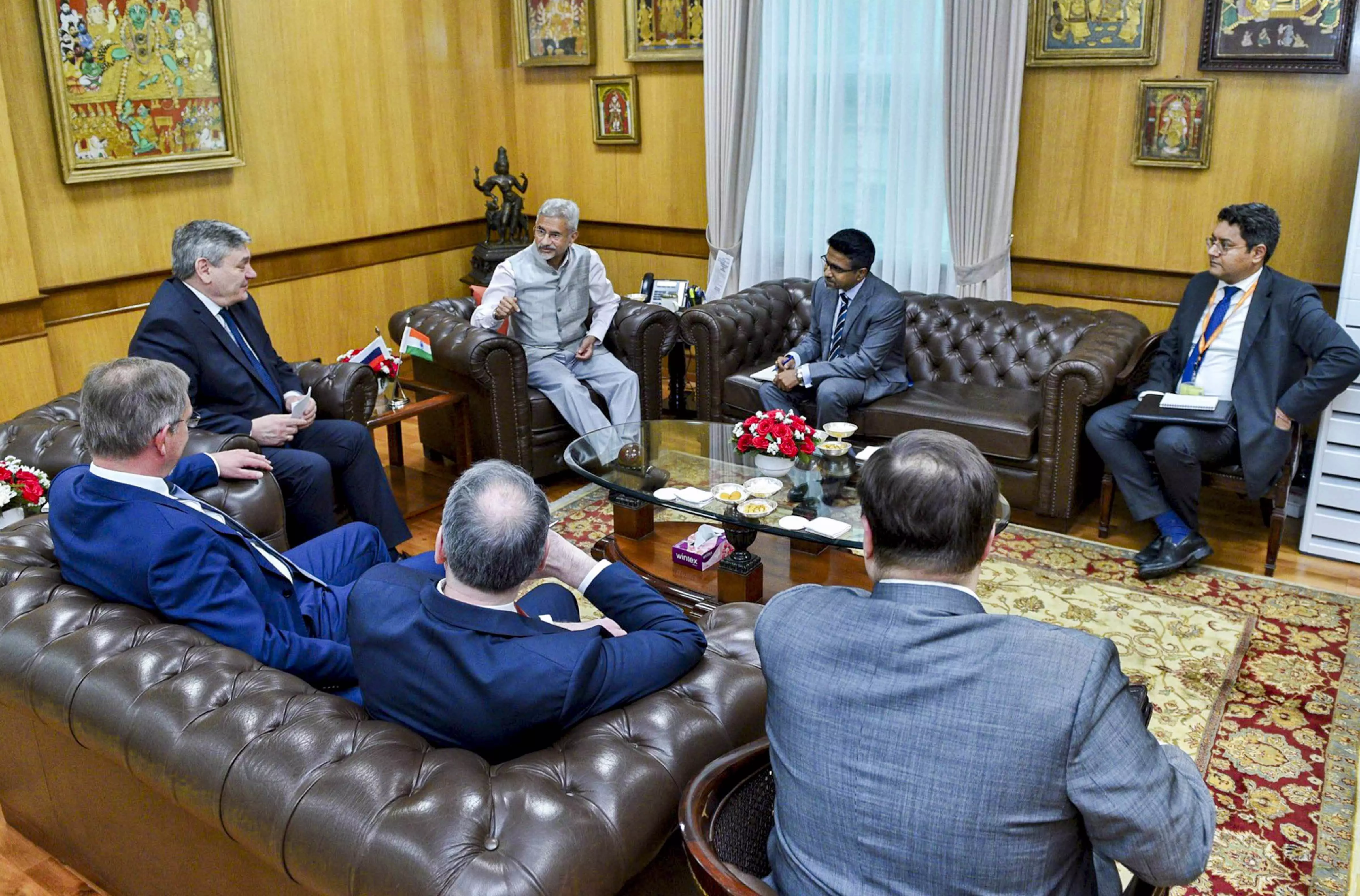 India, Russia discuss West Asia crisis India, Russia discuss West Asia crisis