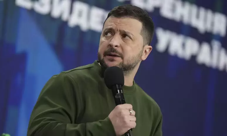 Long Mideast war could take away from support for Ukraine, Zelenskyy tells AP Long Mideast war could take away from support for Ukraine, Zelenskyy tells AP