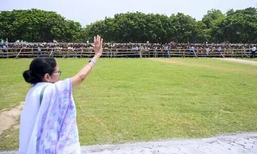 Mamata urges electors to cast vote to take revenge for deletion of names from rolls Mamata urges electors to cast vote to take revenge for deletion of names from rolls