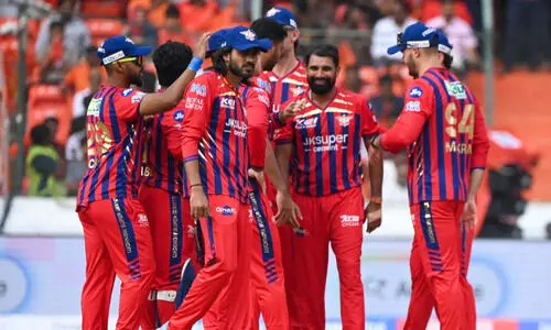 Shami sizzles, Pant dazzles as LSG open points account Shami sizzles, Pant dazzles as LSG open points account