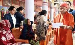 Janata Darshan: CM Yogi Adityanath meets 200 people at Gorakhnath temple, listens to their concerns