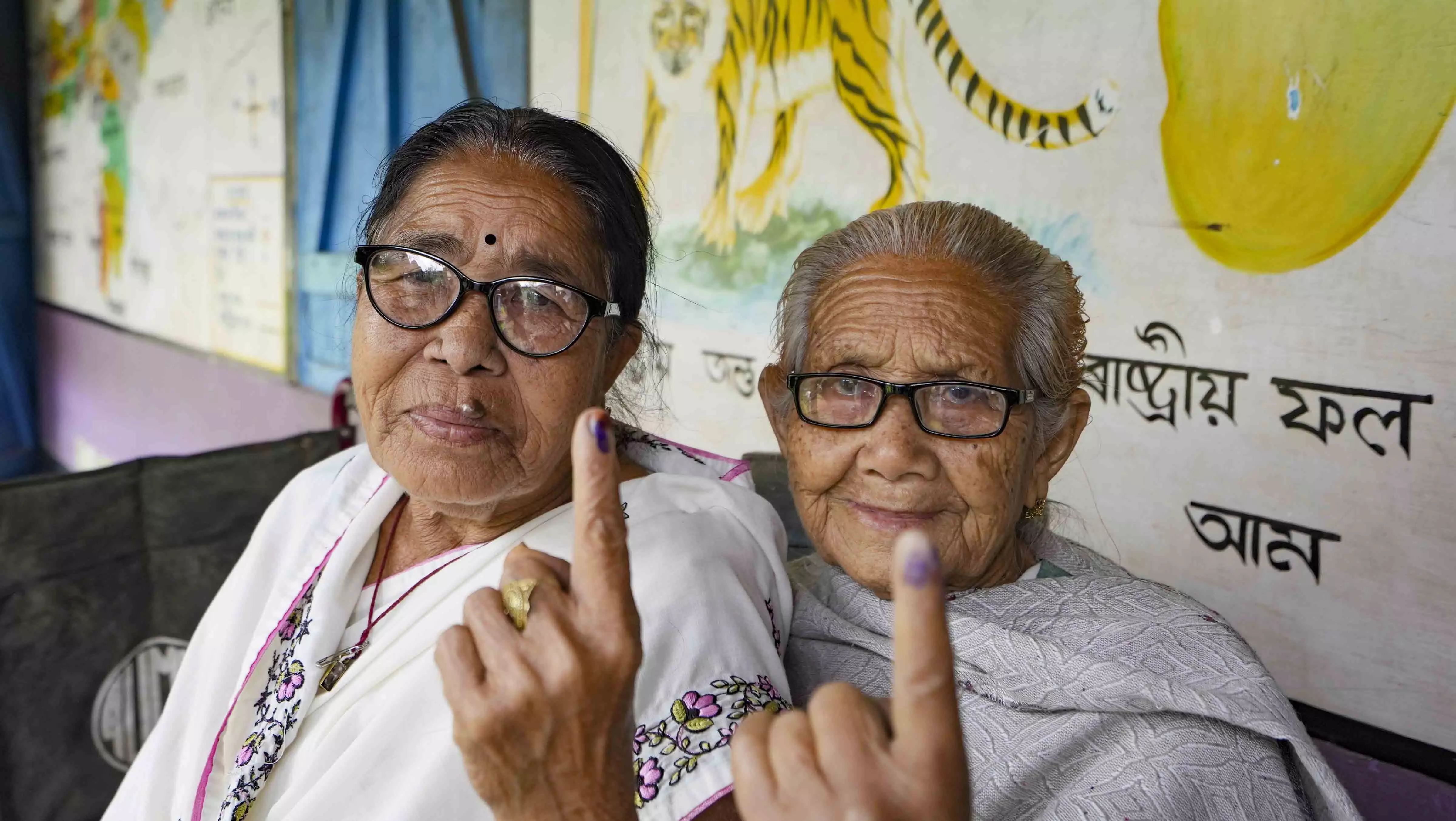 Assam records 39 pc voter turnout till 11 am Assam records 39 pc voter turnout till 11 am