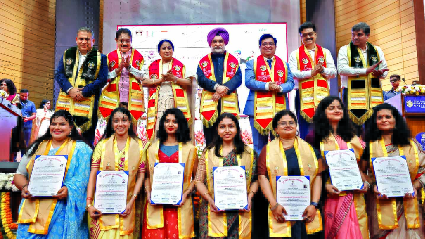 Degrees day at GGSIPU: 26,649 graduate, CM and L-G attend