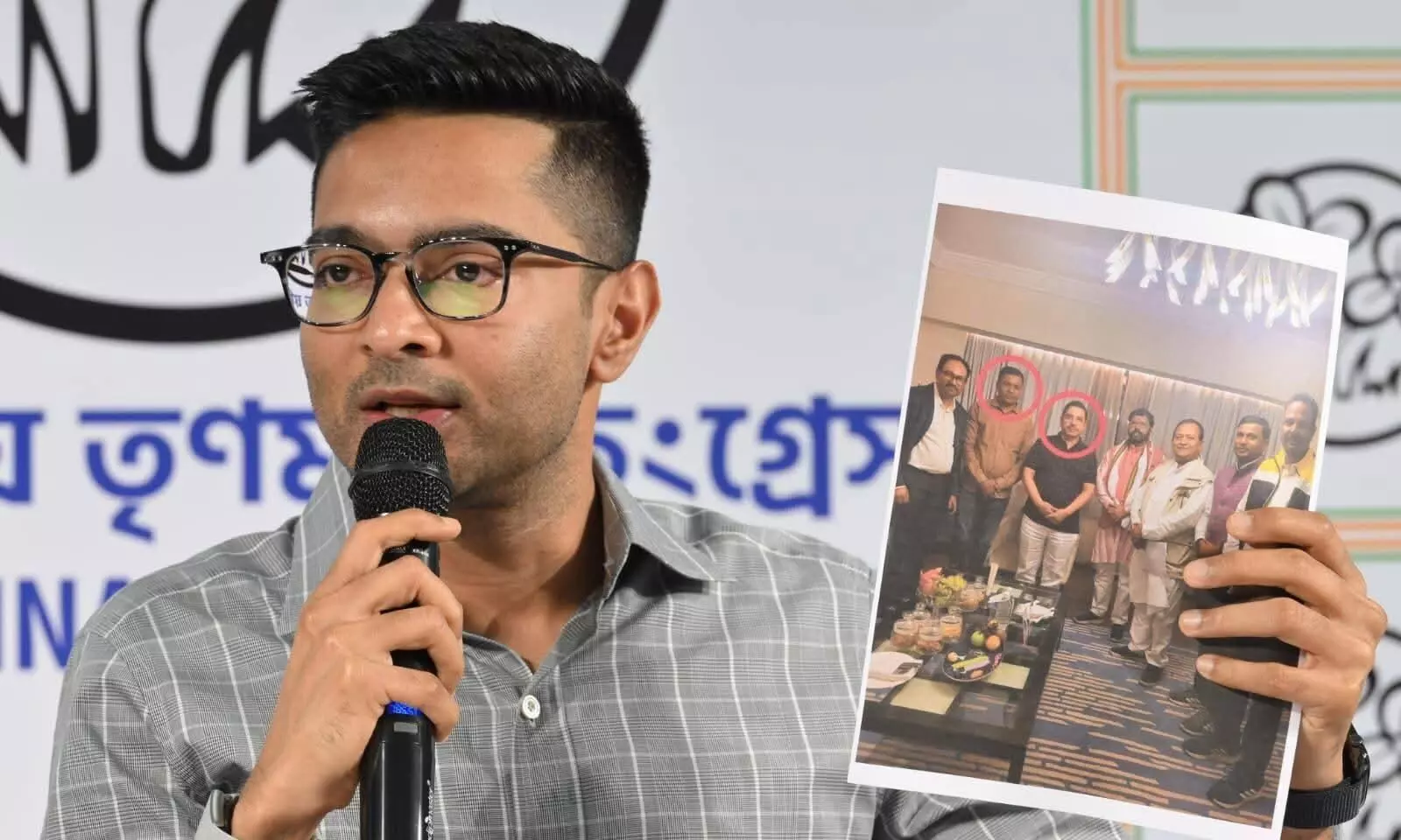 BJP manifesto a ‘chit fund of promises’, says Abhishek, calls it ‘Jumla Patra’ BJP manifesto a ‘chit fund of promises’, says Abhishek, calls it ‘Jumla Patra’