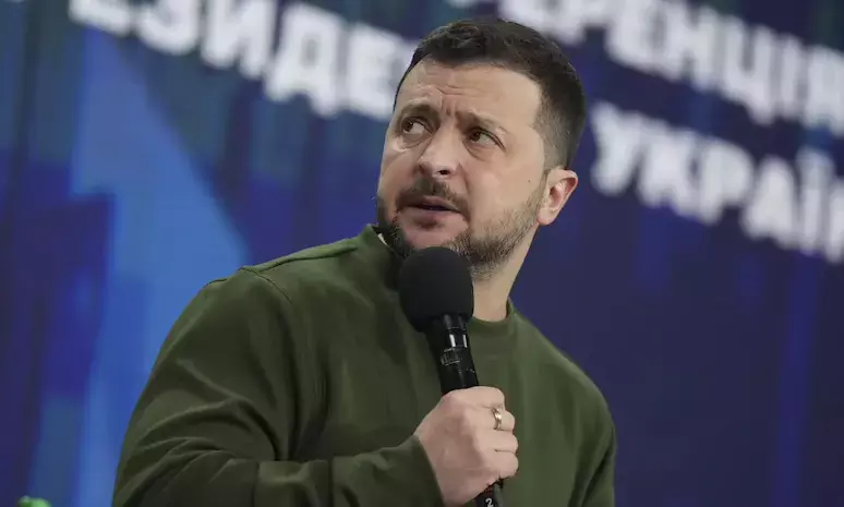 Zelenskyy says Ukrainian forces shot down Shahed drones in Middle Eastern countries during Iran war