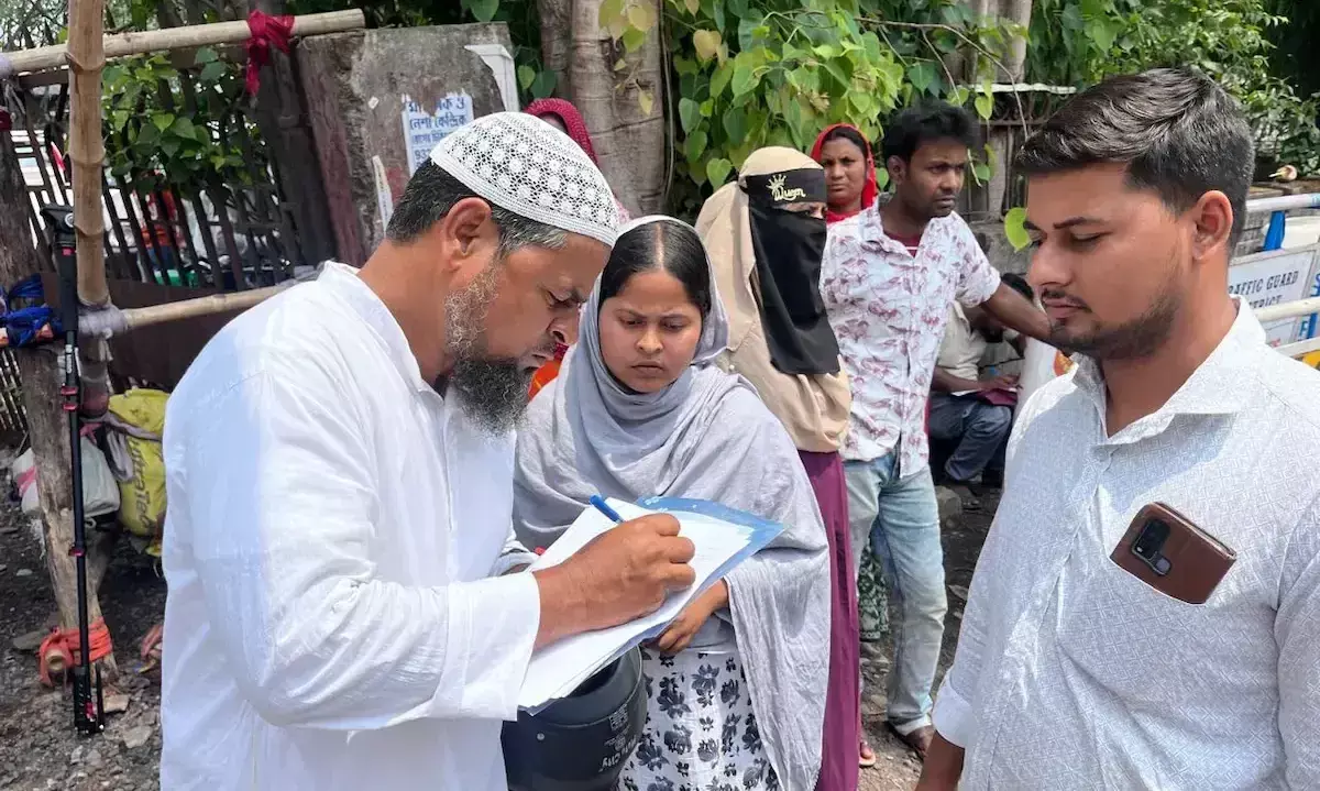 SIR: Barasat queues as voters claim removal from rolls despite valid docus