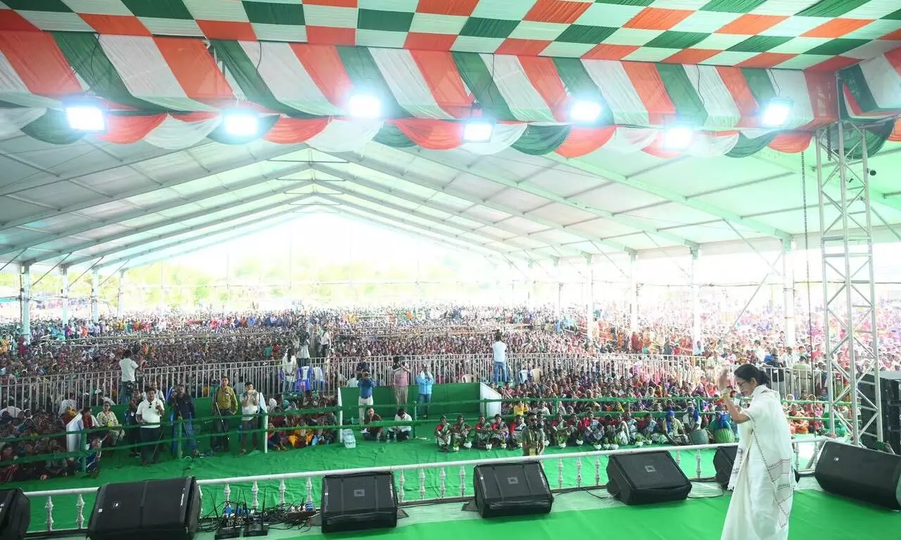 BJP attempting to ‘divide Bengal’, betrayed Bihar women: Mamata BJP attempting to ‘divide Bengal’, betrayed Bihar women: Mamata