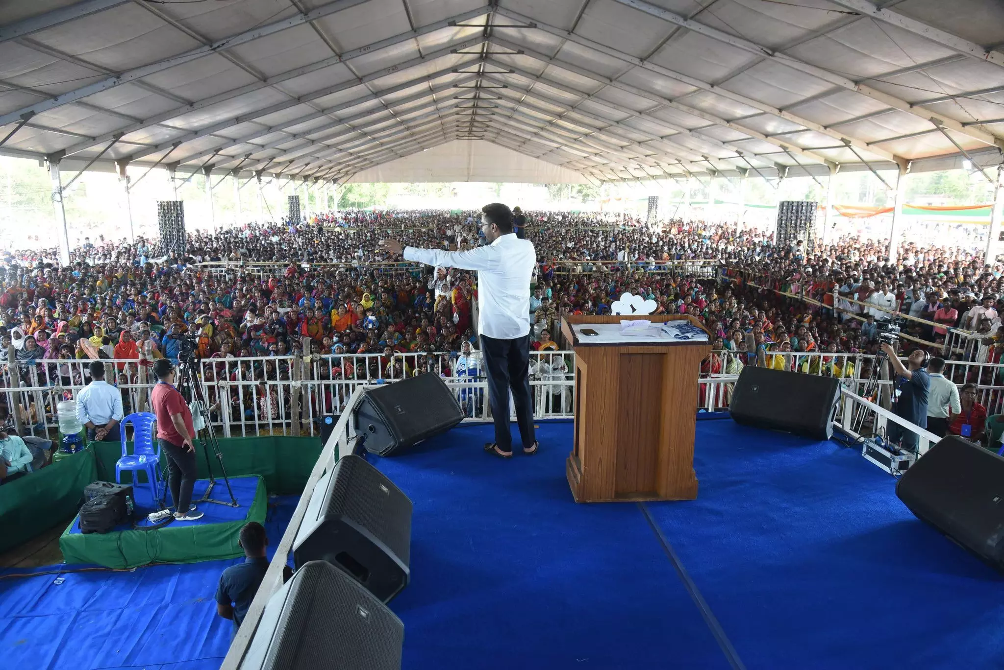 Abhishek promises voter rights restoration, likens BJP to Taliban Abhishek promises voter rights restoration, likens BJP to Taliban