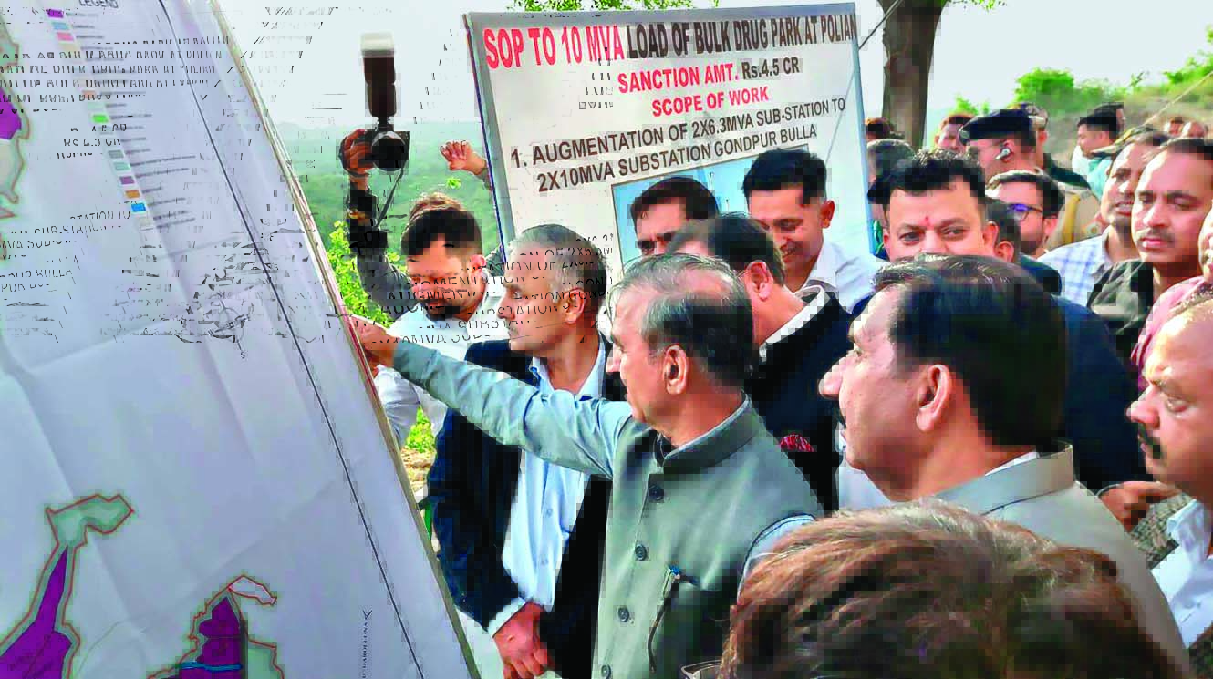 Una: HP CM lays foundation for bulk drug park