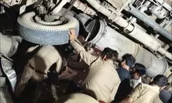 Bus carrying wedding party collides head-on with truck, six killed