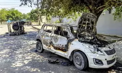 Factory workers protest over wage hike turns violent in Noida, commuters stranded