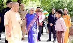 Governor and CM inaugurated the new building of Adarsh Madhyamik Vidyalaya, Janbhavan constructed at a cost of Rs 5.17 crore