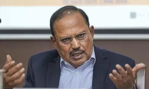 Nations willpower as important as military strength for ensuring security, says NSA Doval Nations willpower as important as military strength for ensuring security, says NSA Doval