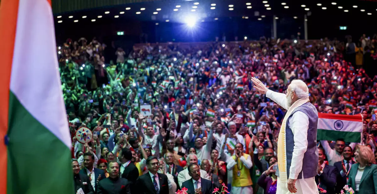 Indias aspirations no longer limited to its borders: PM warns of global poverty threat, pitches India as land of opportunity and growth Indias aspirations no longer limited to its borders: PM warns of global poverty threat, pitches India as land of opportunity and growth