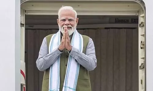 PM Modi arrives in France for first leg of two-nation visit