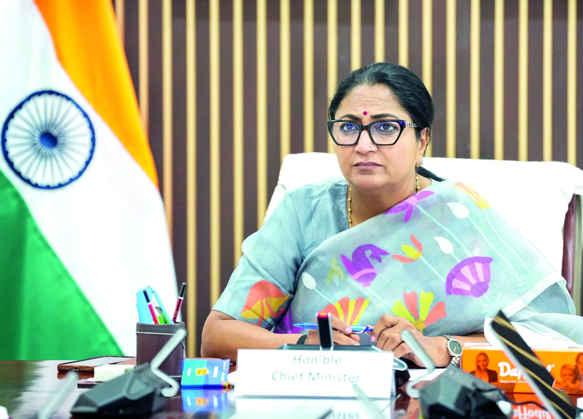 CM Gupta salutes pradhan’s edu legacy CM Gupta salutes pradhan’s edu legacy