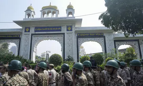 A game of hide-and-seek: Protesters duck into washrooms, gurdwara amid capital-wide clampdown A game of hide-and-seek: Protesters duck into washrooms, gurdwara amid capital-wide clampdown