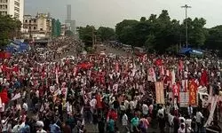 Left Front, student unions march against SIR, seek CEC’s resignation