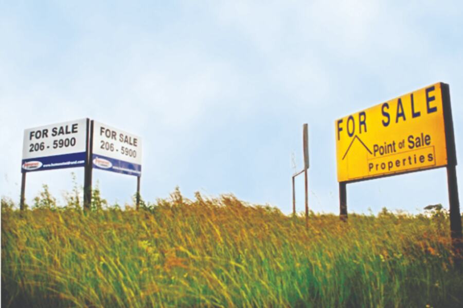 Land registration blockade